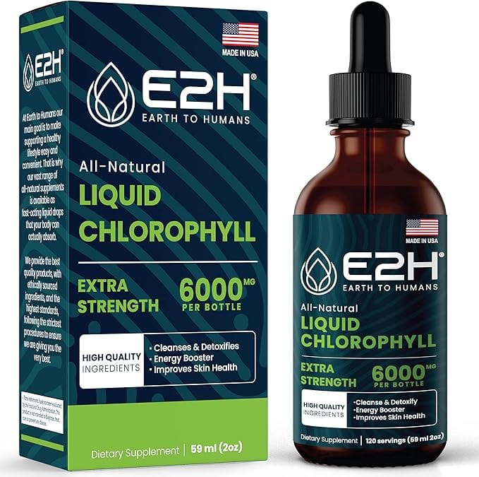Earth to Humans Chlorophyll Liquid Drops 59ml