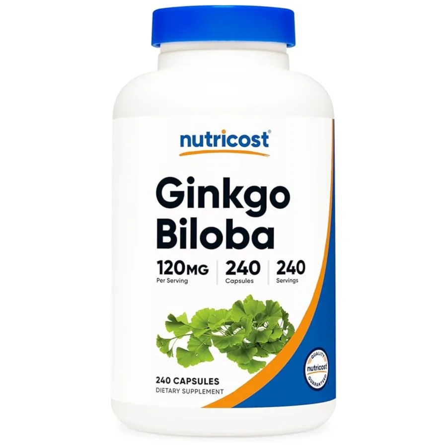 Nutricost Ginkgo Biloba 240 x 120mg Capsules