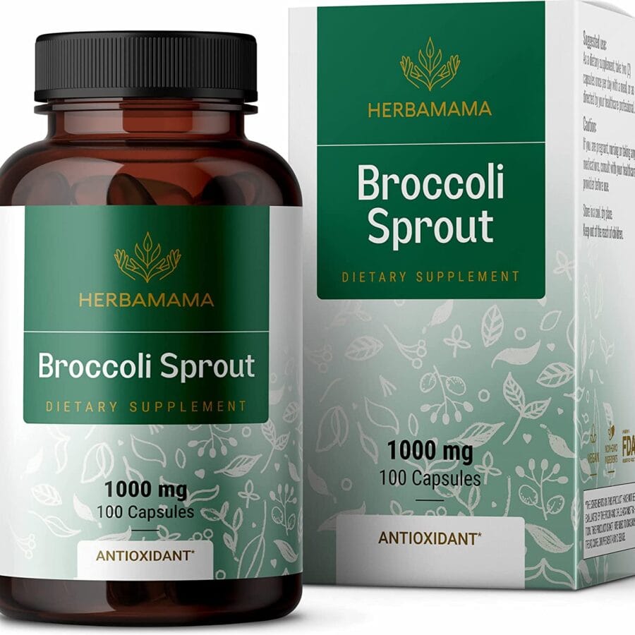Herbamama Broccoli Sprouts 100 x 500mg Capsules