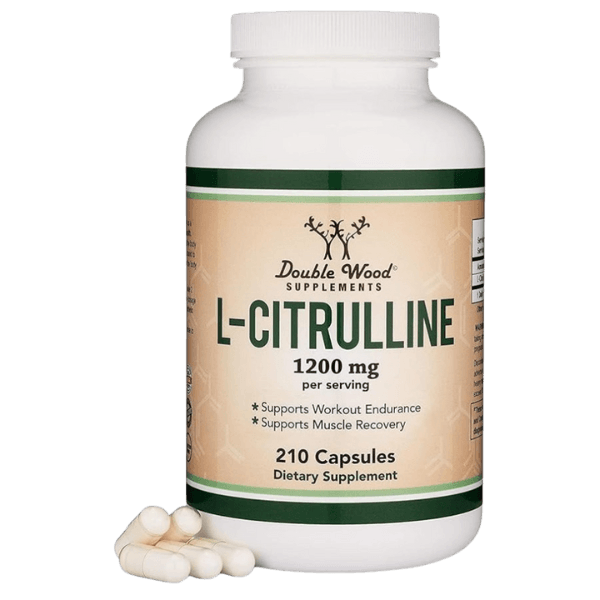 Double Wood Supplements | L-Citrulline | 210 x 600mg Capsules
