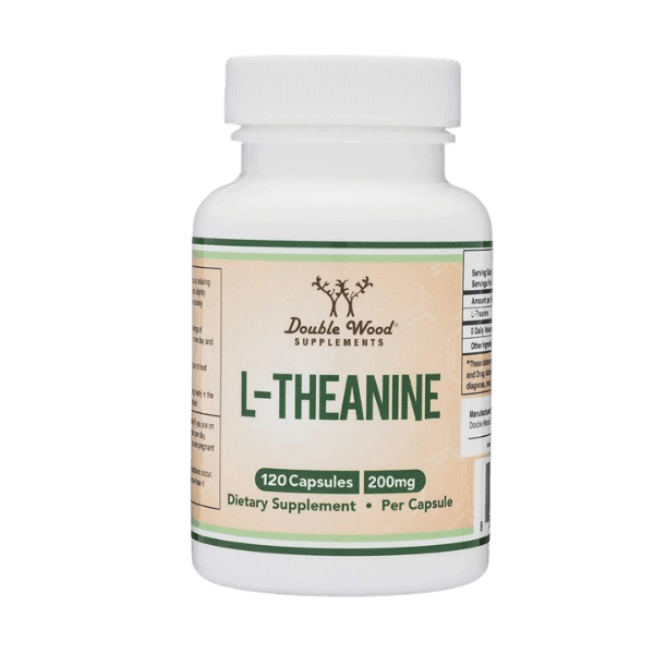 Double Wood Supplements | L-Theanine | 120 x 200mg Capsules