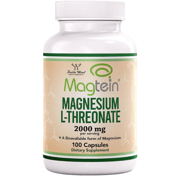 Double Wood Supplements | Magnesium L-Threonate | 100 x 500mg Capsules