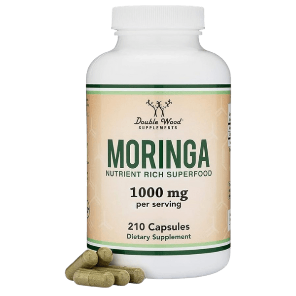 Double Wood Supplements | Moringa | 210 x 500mg Capsules