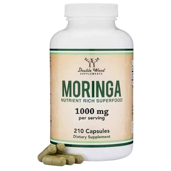 Double Wood Supplements | Moringa | 210 x 500mg Capsules