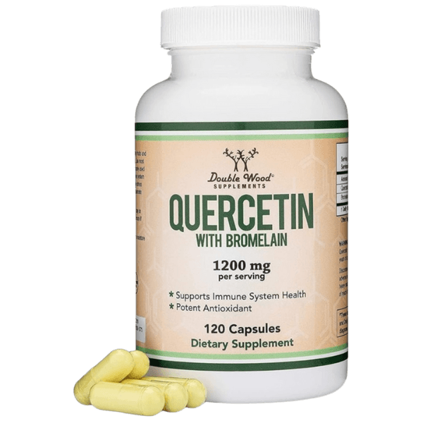 Double Wood Supplements | Quercetin with Bromelain | 120 x 600mg Capsules
