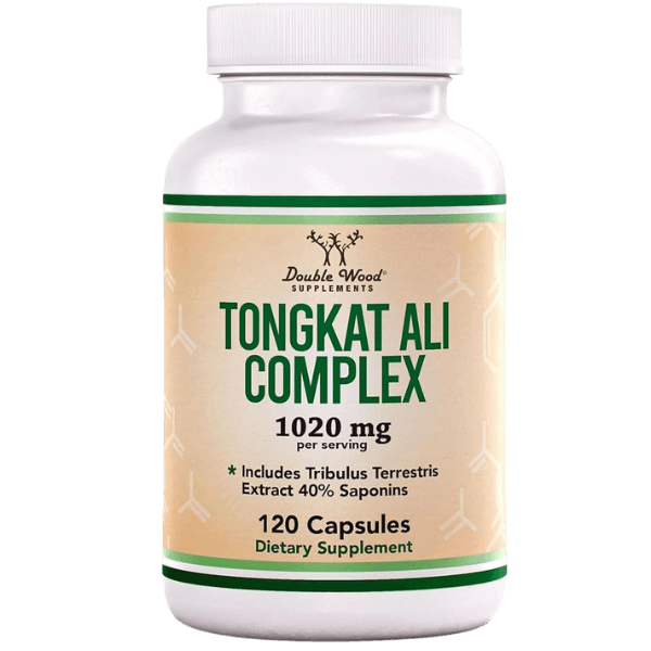 Double Wood Supplements | Tongkat Ali Complex | 120 x 510mg Capsules