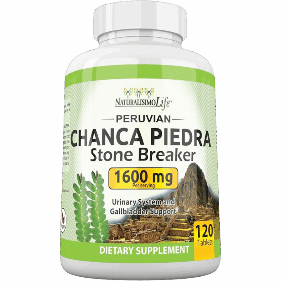 NaturalisimoLife Chanca Piedra 120 x 800mg Capsules