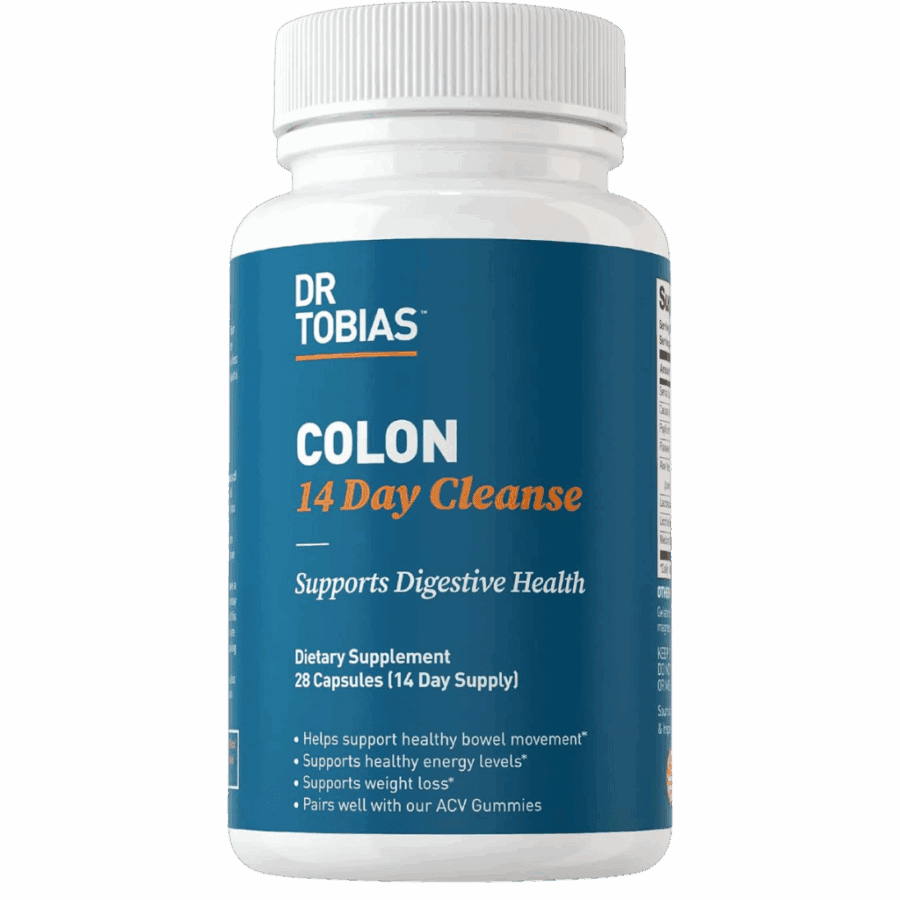 Dr.Tobias | Colon 14 Days Cleanse | 28 x 590mg Capsules