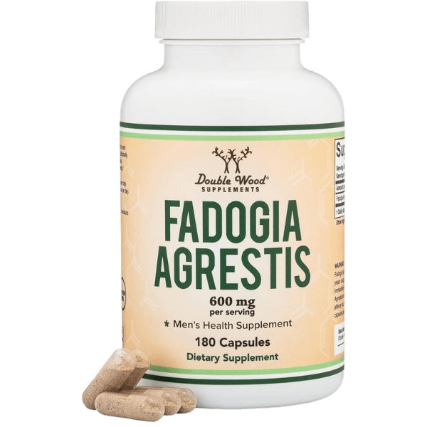 Double Wood Supplements | Fadogia Agrestis | 180 x 300mg Capsules