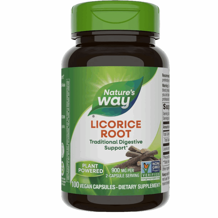 Nature's Way | Licorice Root | 100 x 450mg Capsules