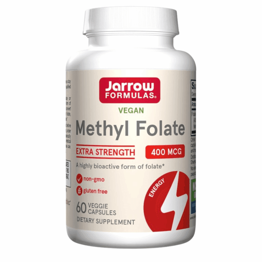 Jarrow Formulas Methyl Folate 400 60 x 400mcg Capsules