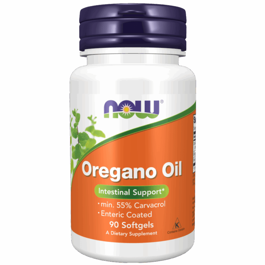 Now Foods | Oregano Oil Softgels (90 Softgels) | 90 Softgels