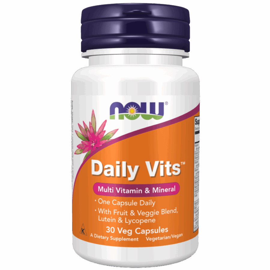 Now Foods | Daily Vits (30 Capsules) | 30 Capsules