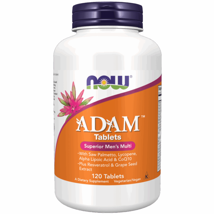 Now Foods | ADAM Men’s Multi (120 Tablets) | 120 Tablets