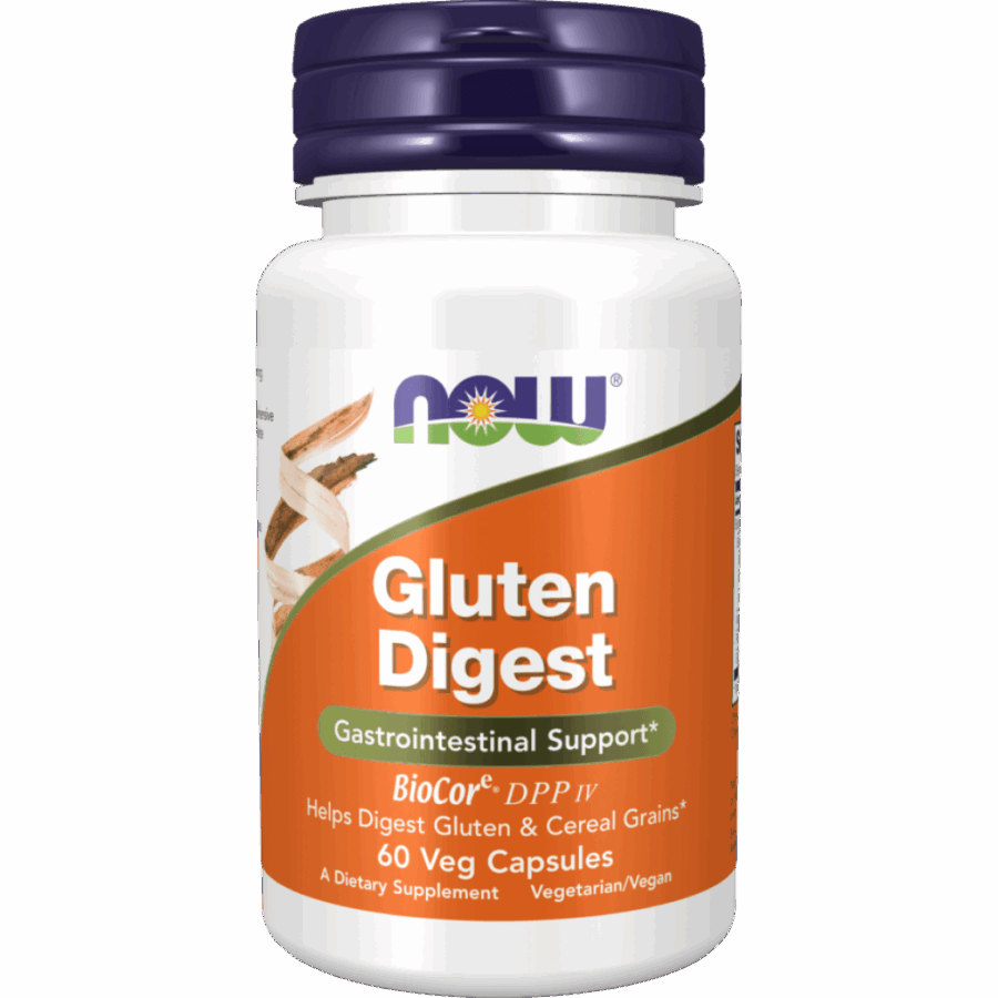 Now Foods | Gluten Digest (60 Capsules) | 60 Capsules
