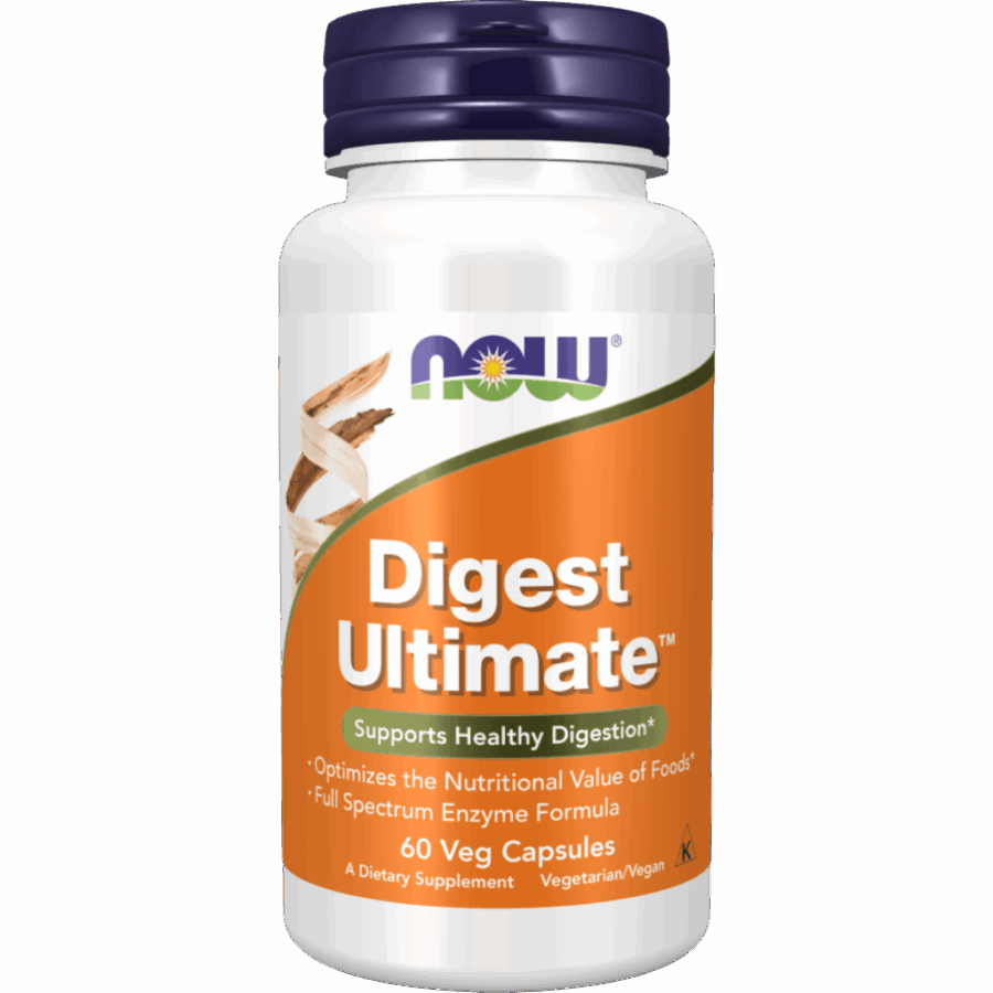 Now Foods | Digest Ultimate (Digestive Enzymes) (60 Capsules) | 60 Capsules