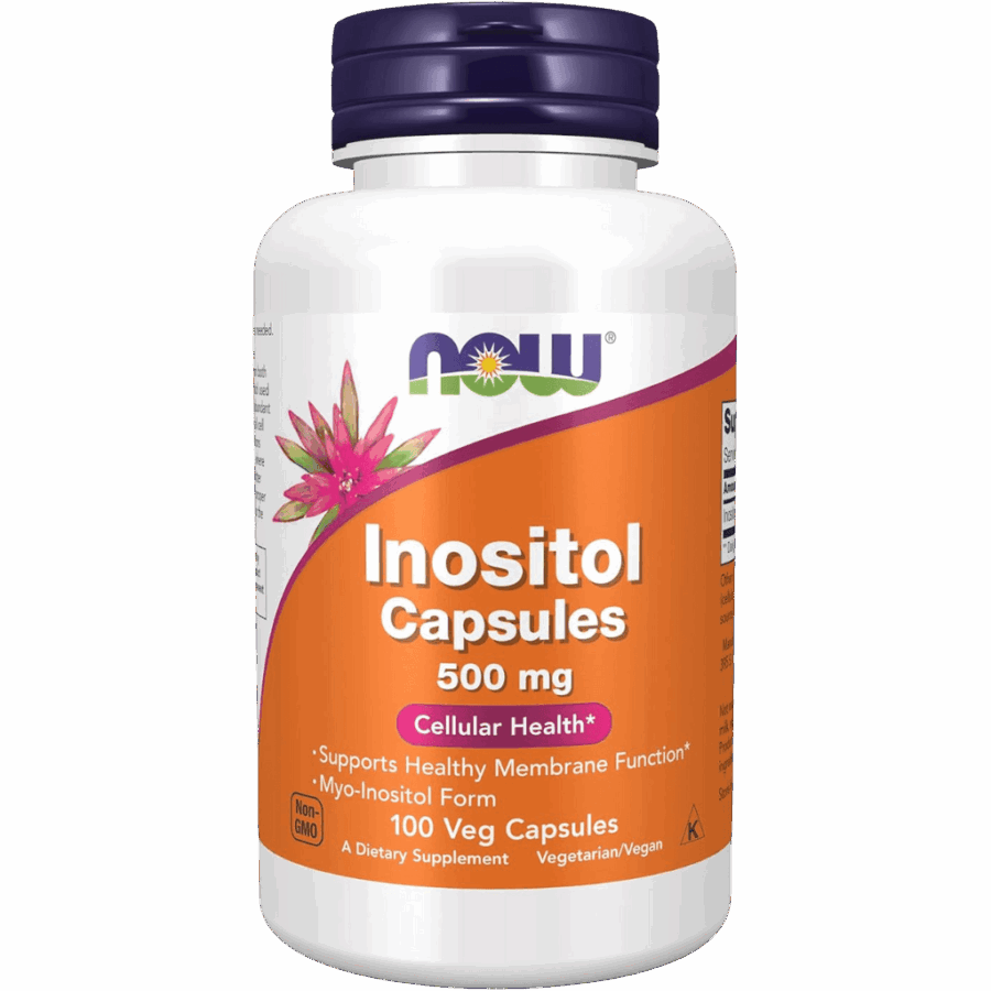 Now Foods | B8 – (Myo Inositol) | 100 x 500mg Capsules