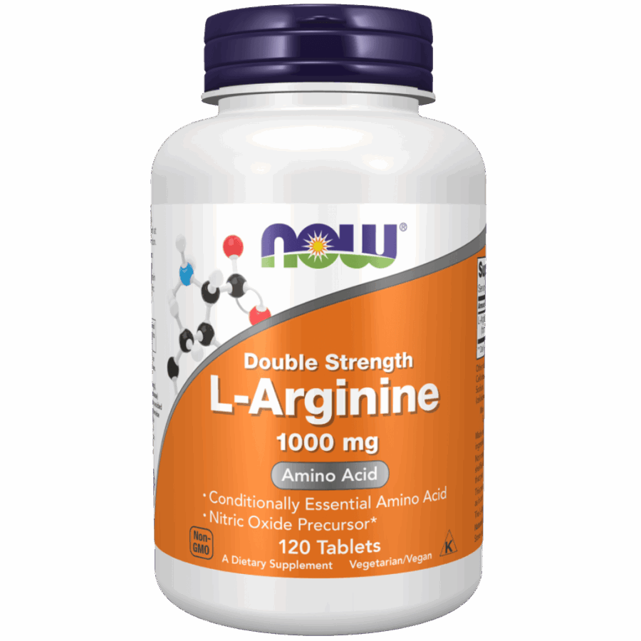 Now Foods | L-Arginine HCl | 120 x 1000mg Tablets