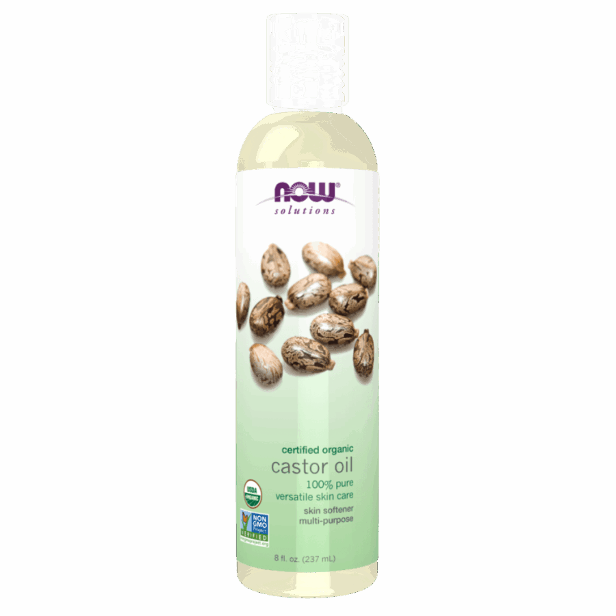 Now Foods | Organic Castor Oil (237ml) | 237ml