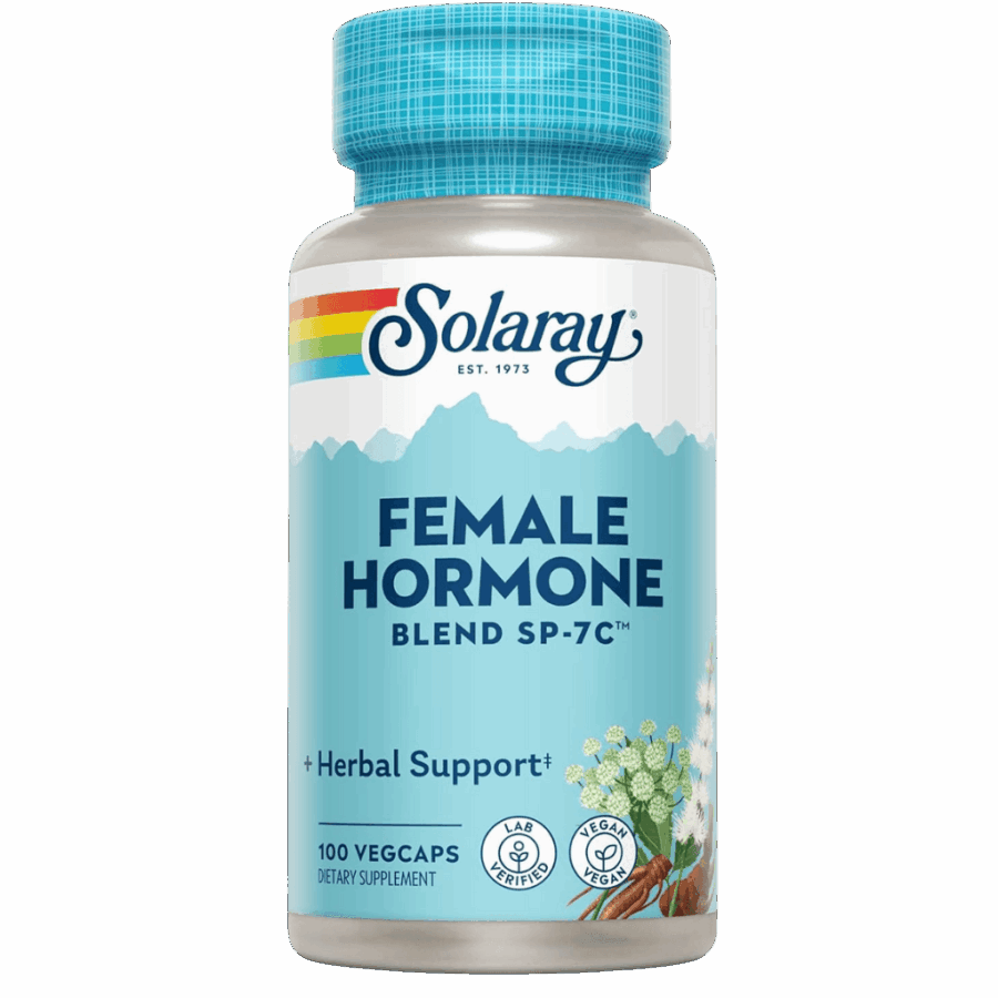 Solaray | Female Hormone Blend (100 x 455mg Capsules) | 100 x 455mg Capsules