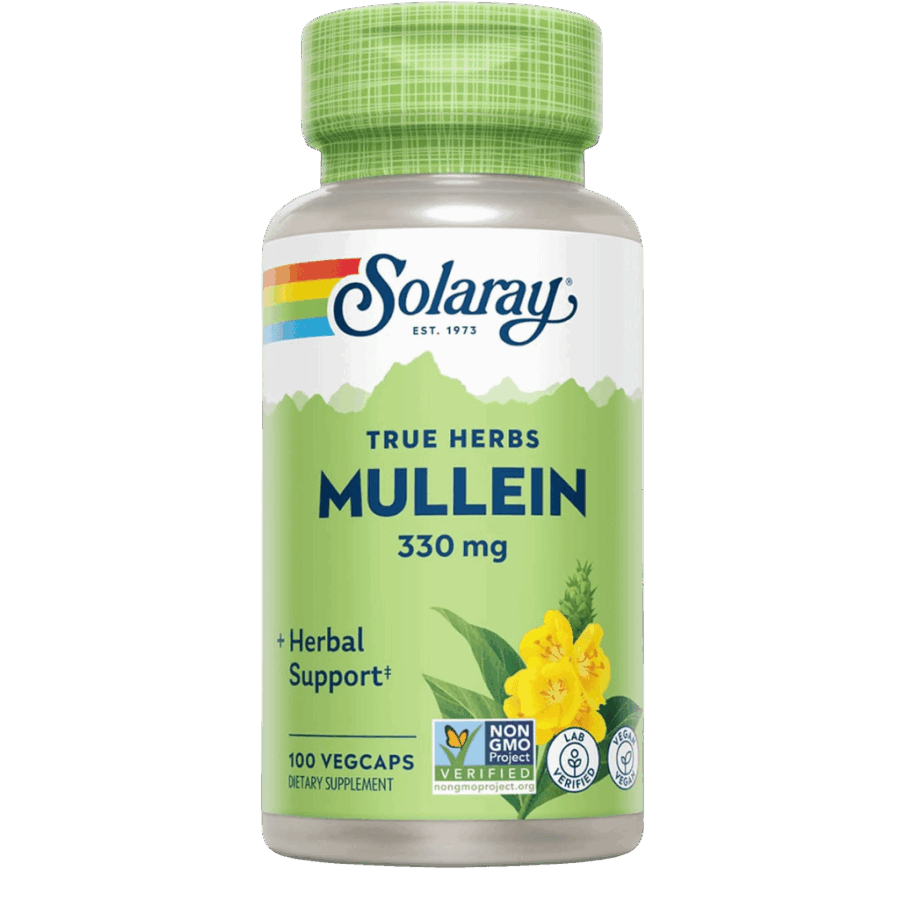 Solaray | Mullein (100 x 330mg Capsules) | 100 x 330mg Capsules