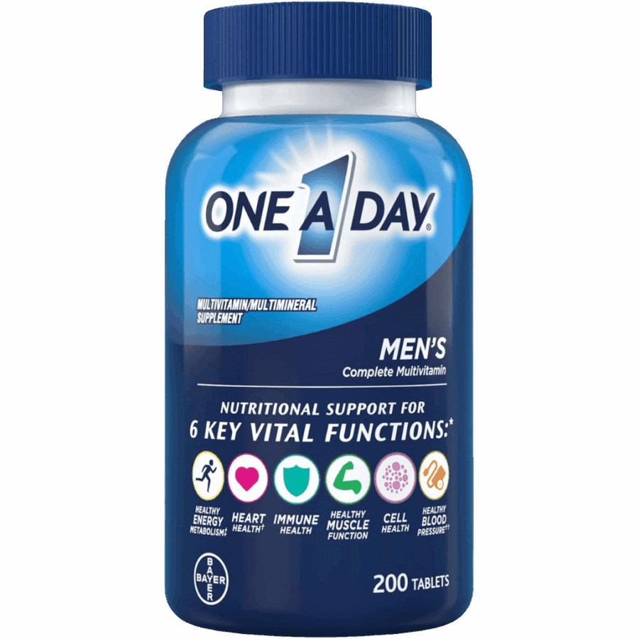 Bayer | Men’s Multivitamin/Multimineral (200 Tablets) | 200 Tablets
