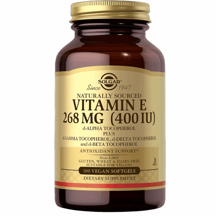 Solgar | Vitamin E (50 x 268mg / 400 IU Softgels) | 50 x 268mg (400 IU) Softgels