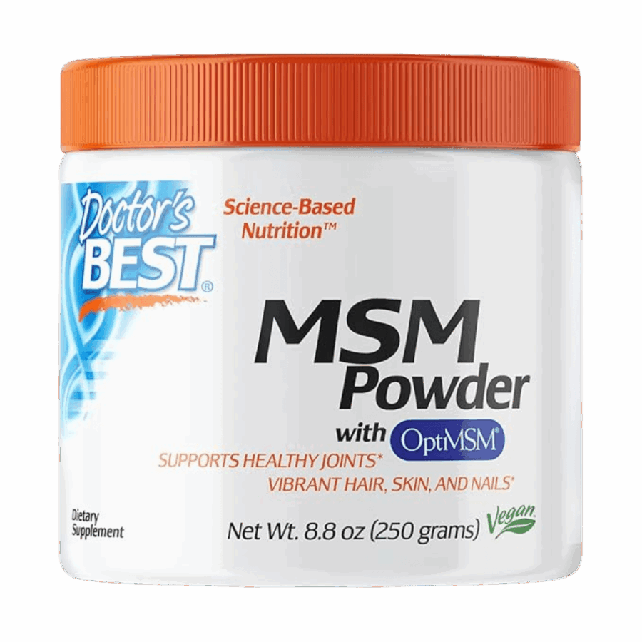 Doctor’s Best Vitamins | Glucosamine Chondroitin MSM with OptiMSM (120 x 1016mg Capsules) | 120 x 1016mg Capsules
