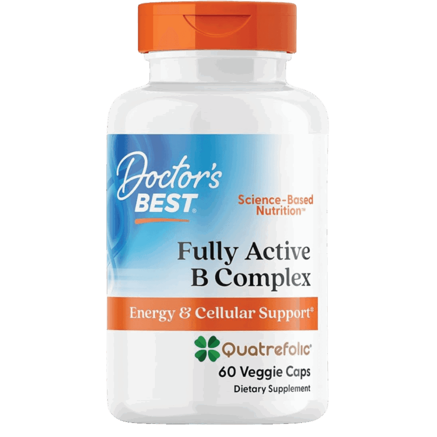 Doctor’s Best Vitamins | Fully Active Methyl B-Complex (60 Capsules) | 60 Capsules