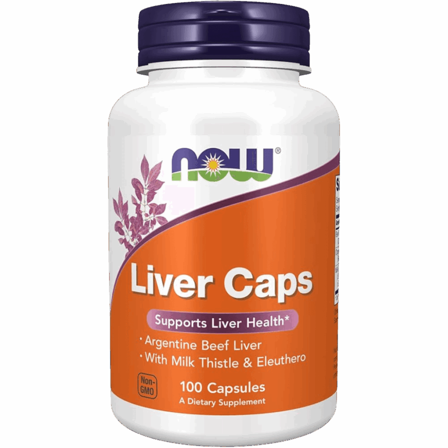 Now Foods | Liver Caps (100 x 600mg Capsules) | 100 x 600mg Capsules