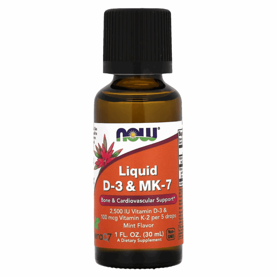 Now Foods | Liquid D3 + MK7 (30ml) | 30ml
