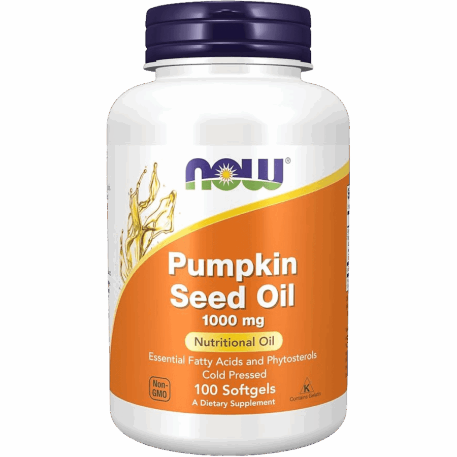 Now Foods | Pumpkin Seed Oil Softgels | 100 x 1000mg Softgels