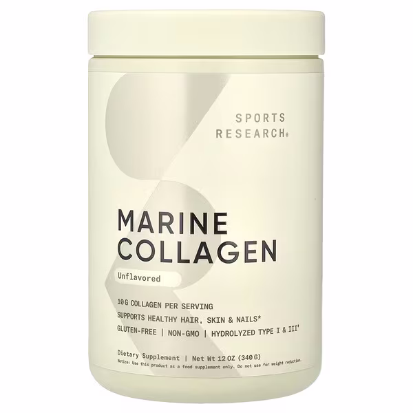 Marine Collagen Peptides Powder (340g) | Sports Research