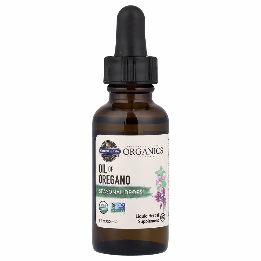 Organic Oregano Oil Drops | 30ml | Garden of Life