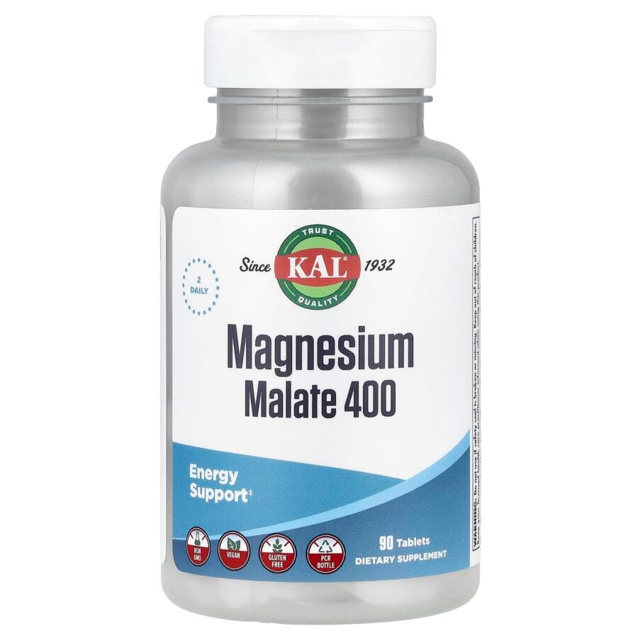Magnesium Malate (90 x 200mg Tablets) | KAL