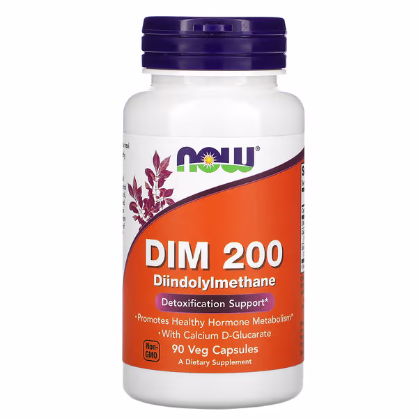 DIM 200 (90 x 200mg Capsules) | Now Foods
