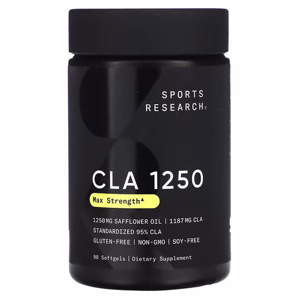 CLA (90 x 1250mg Softgels) | Sports Research