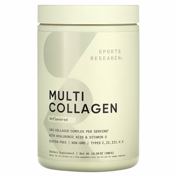 Multi Collagen Peptides Powder (300g) | Sports Research