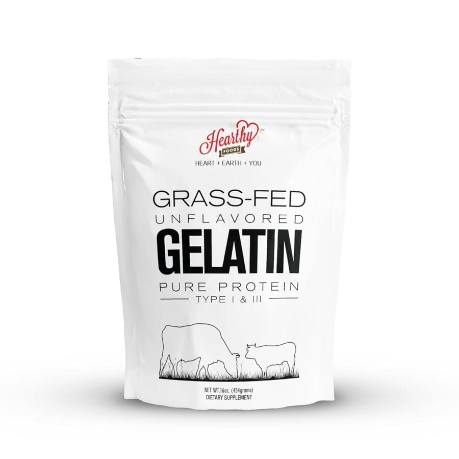 Grass-Fed Gelatin Powder (454g) | Hearthy Foods