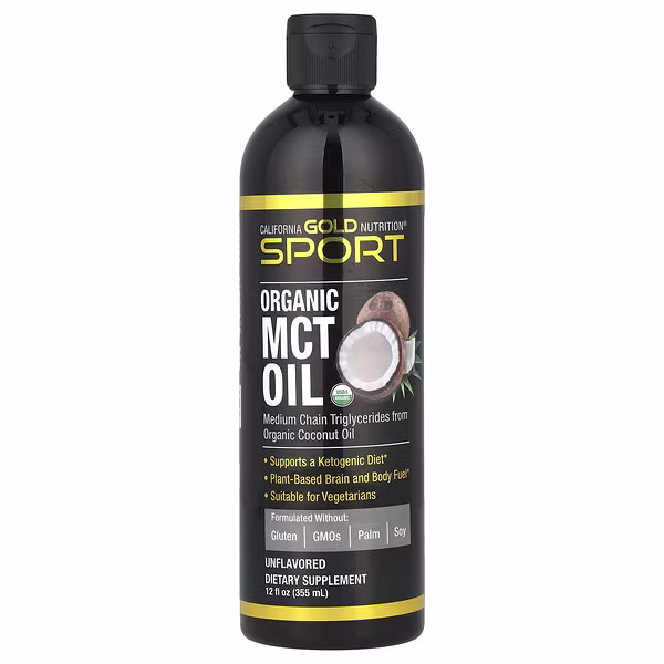 Organic MCT Oil (355ml) | California Gold Nutrition