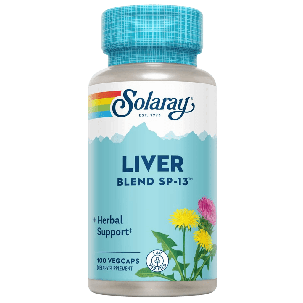 Liver Blend SP-13 100 x 475mg Capsules Solaray No BG