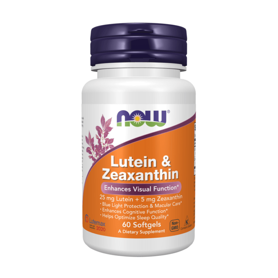 Lutein & Zeaxanthin | 60x30mg softgels | Now Foods