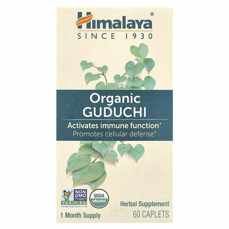 Organic Guduchi (60 x 700mg Caplets) | Himalaya
