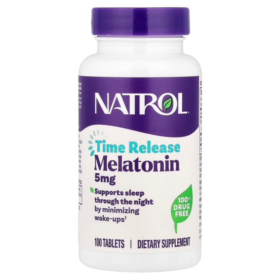 Melatonin & B-6 (100 x 5mg Tablets) | Natrol