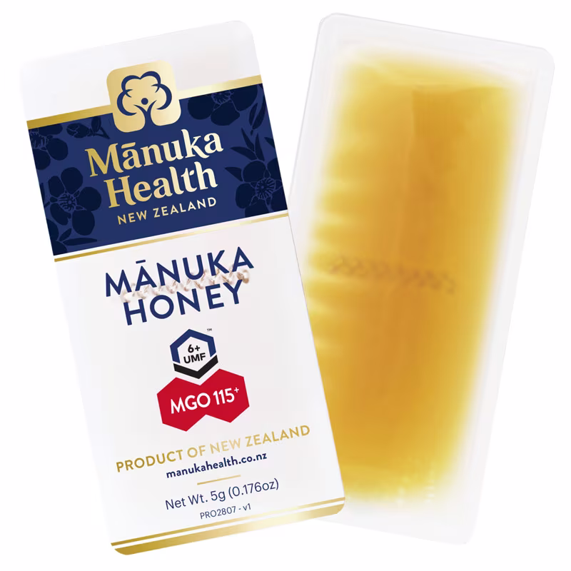 Manuka Honey On-The-Go MGO 115+ UMF 6+ (1 x 5g Sachets) | Manuka Health
