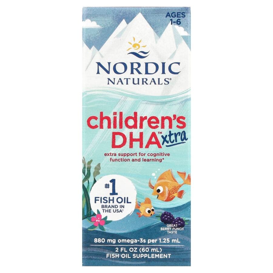 Children’s Omega 3 / DHA Xtra | 60ml x 880mg | Nordic Naturals