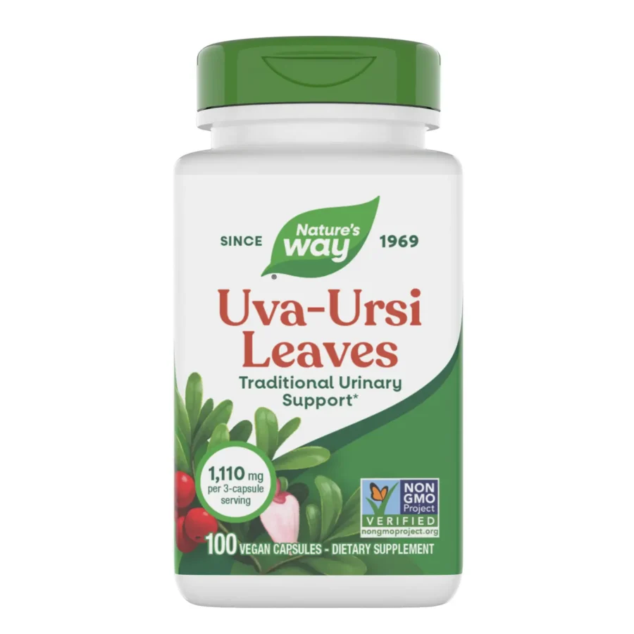 Uva Ursi Leaves | 100 x 480mg Capsules | Nature's Way