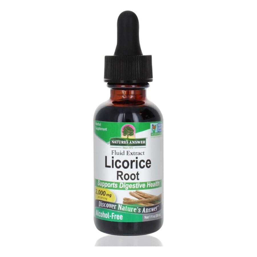 Liquid Licorice Root Extract Drops | Nature's Answer | 30ml