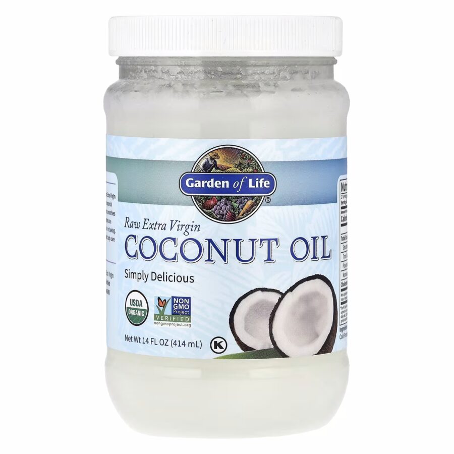 Organic Raw Extra Virgin Coconut Oil | 414ml Garden of Life