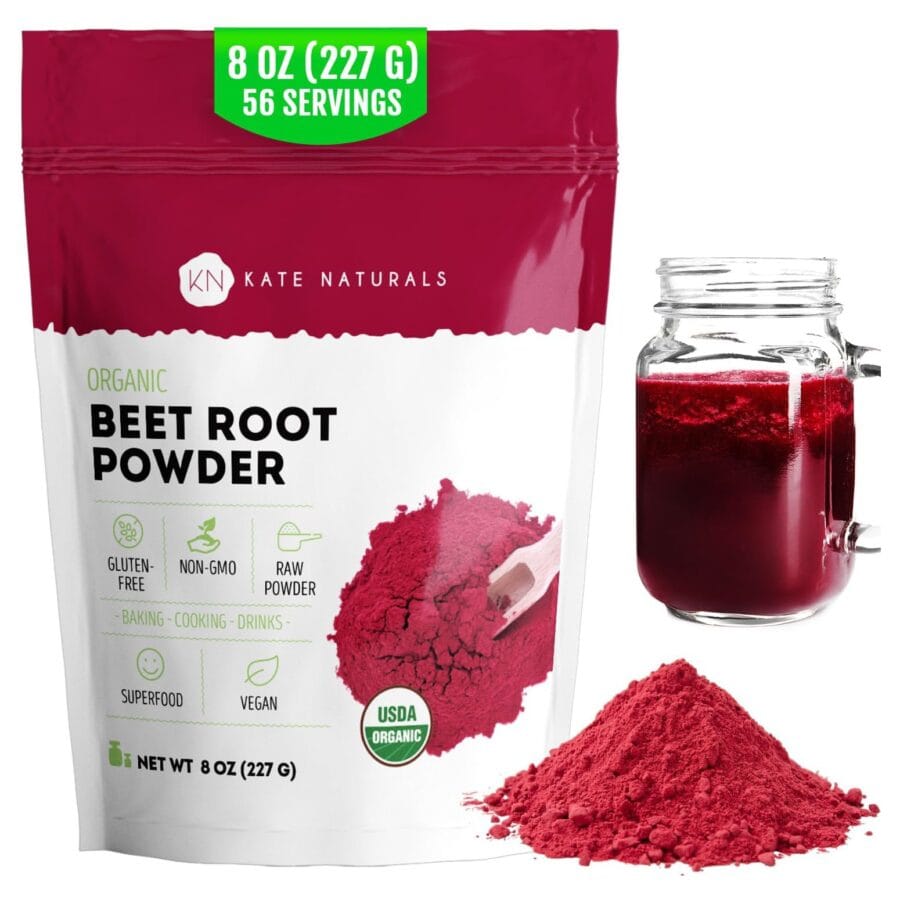 Organic Beet Root Powder | 227g | Kate Naturals
